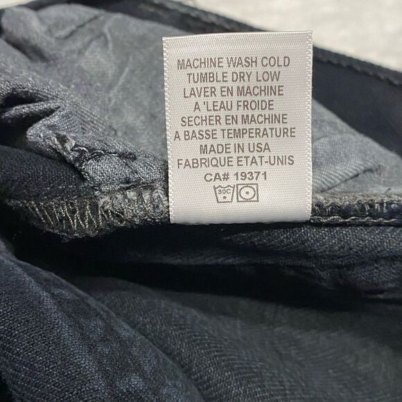 RE/DONE Originals Black High Rise Distressed Button Fly Jeans Size 26 New - Picture 10 of 13